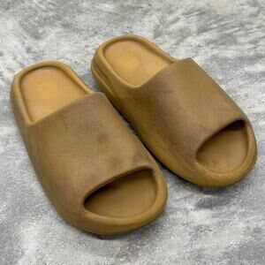 Tan Yellowish Yeezy Slides US 6